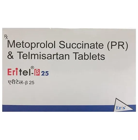 eritel beta 25 tablet 15's